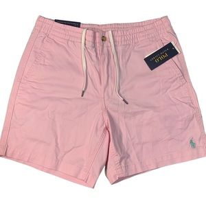 NWT Polo Ralph Lauren Men's Shorts Classic Fit 6-Inch Inseam Pink Sz Small